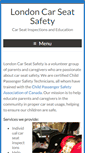 Mobile Screenshot of londoncarseatsafety.com